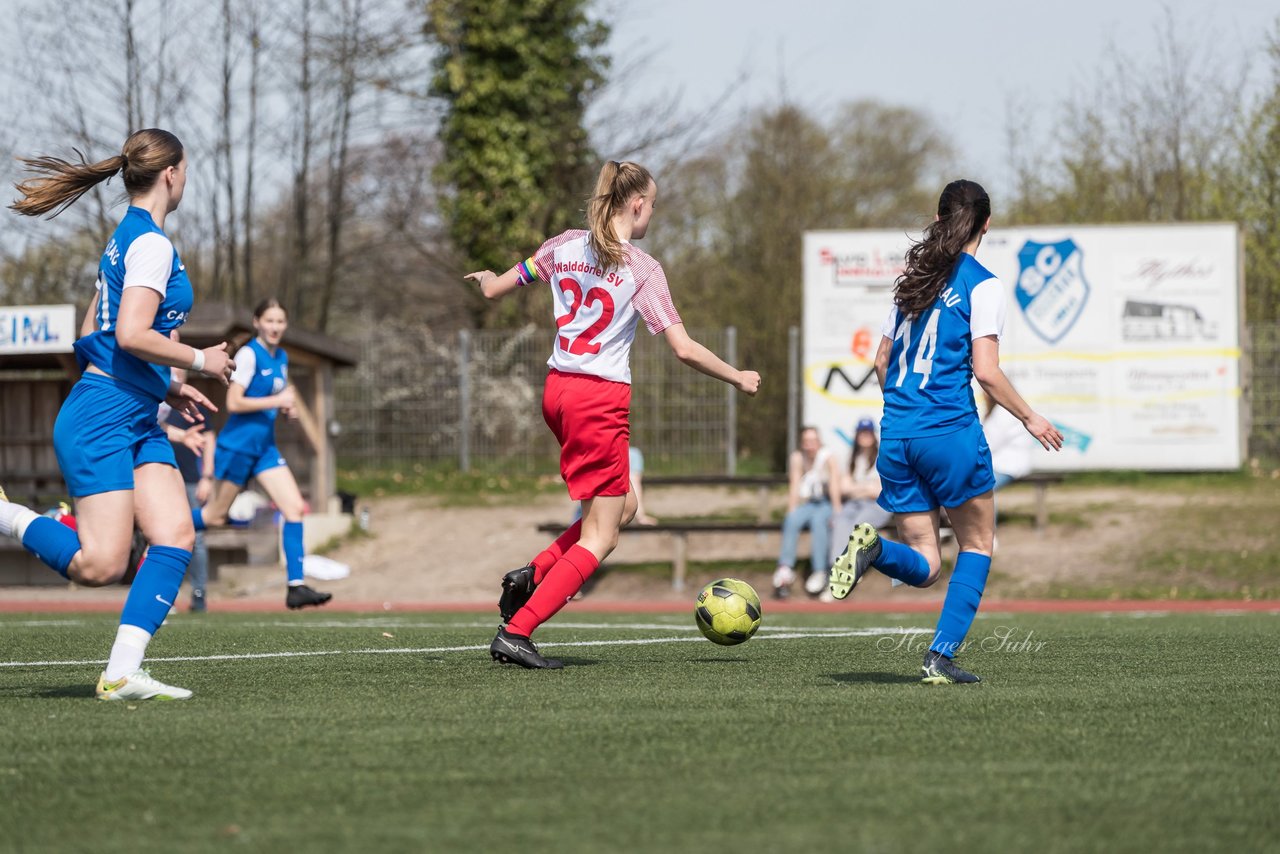 Bild 246 - wBJ SC Ellerau - Walddoerfer SV : Ergebnis: 1:8